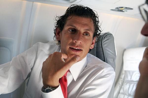 All class: Filippo Pozzato and his partner