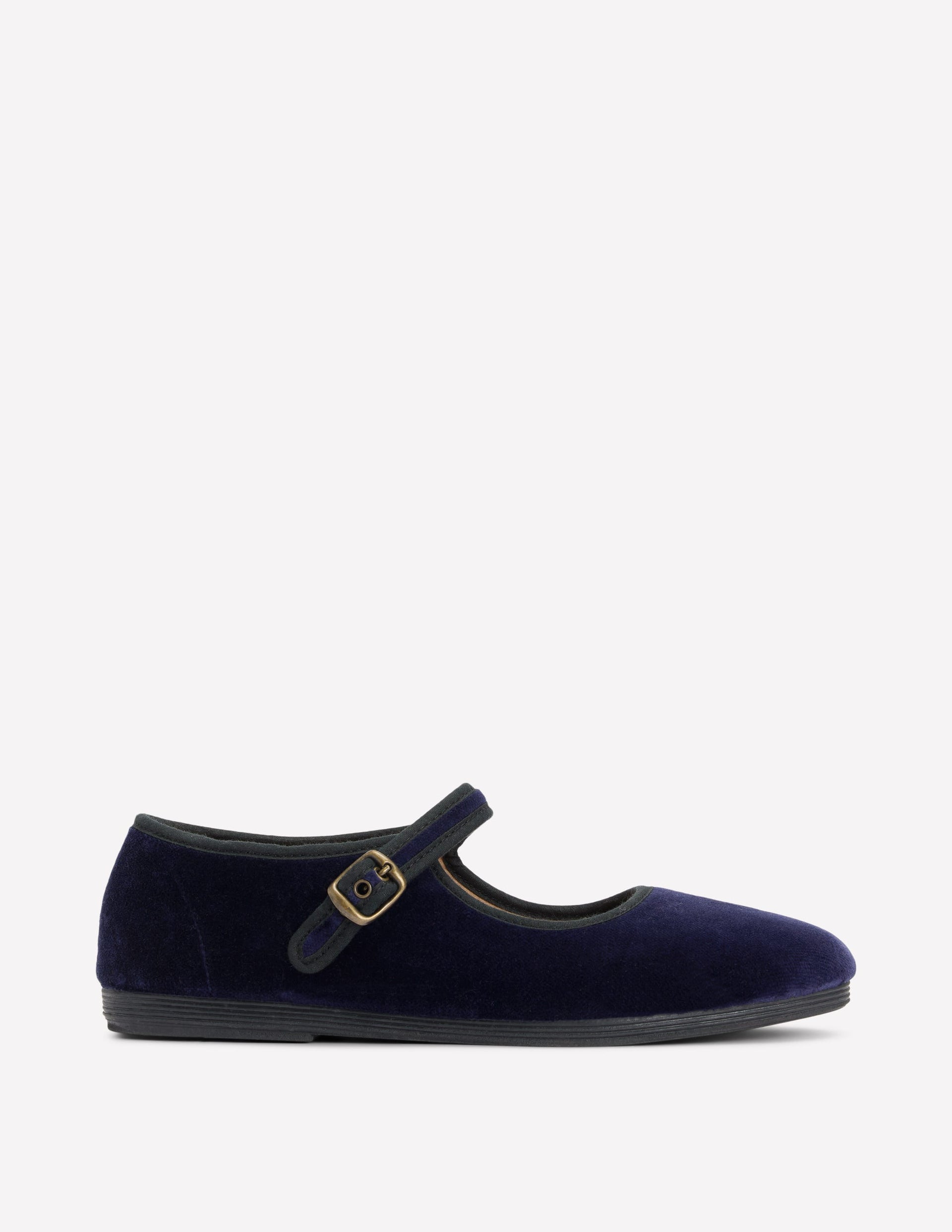 Flexi Mary Jane-Navy/white Stripe