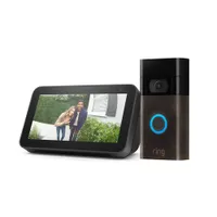 Ring Video Doorbell (Venetian Bronze) bundle with Echo Show 5 (2nd Gen): $184.98 $79.99