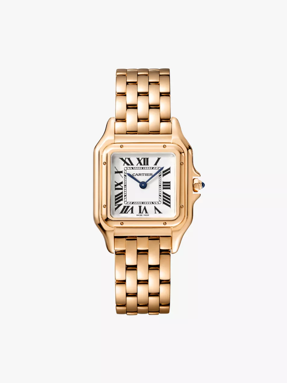 Crwgpn0007 Panthère De Cartier Medium 18ct Rose-Gold Quartz Watch
