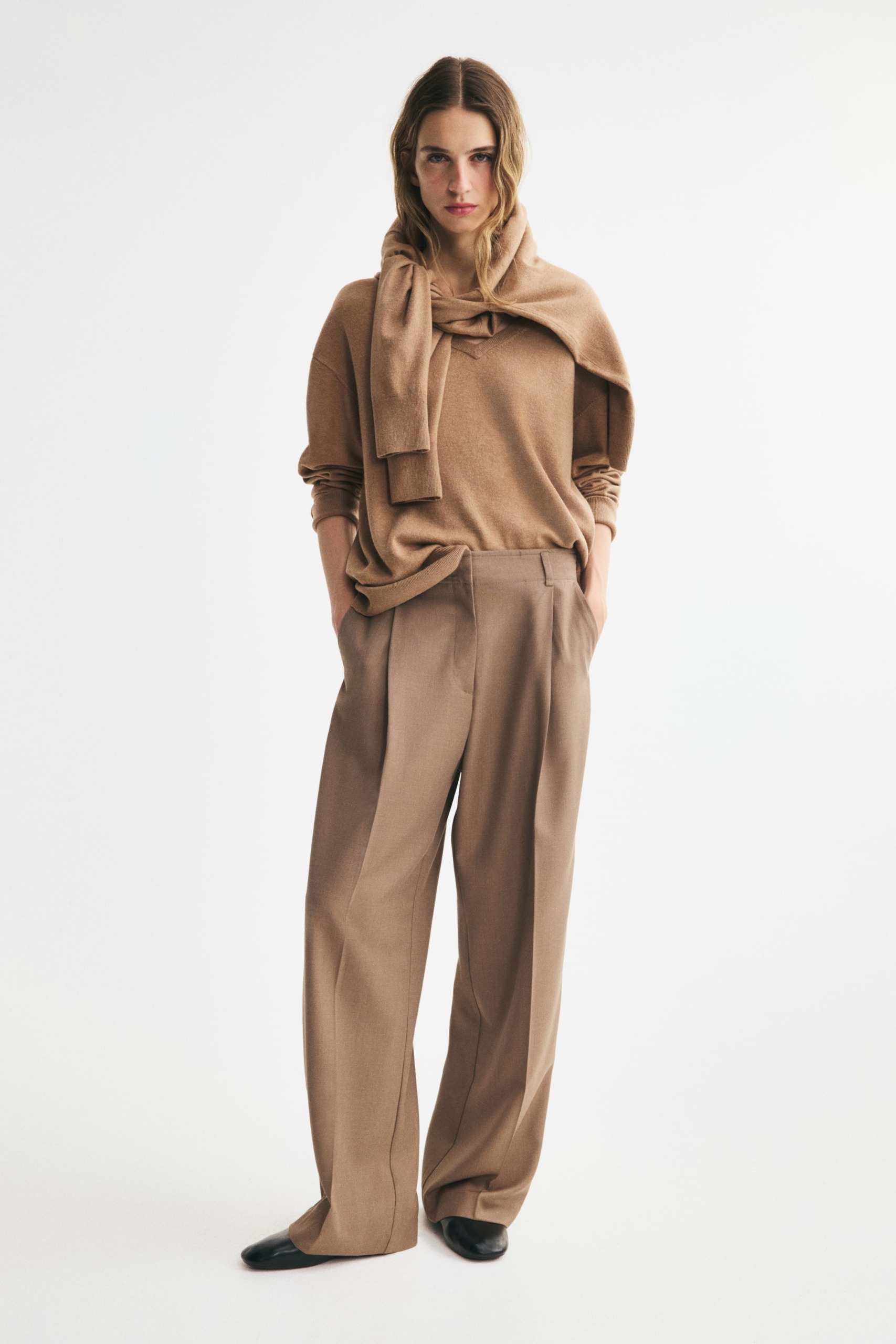 Straight Tailored Trousers