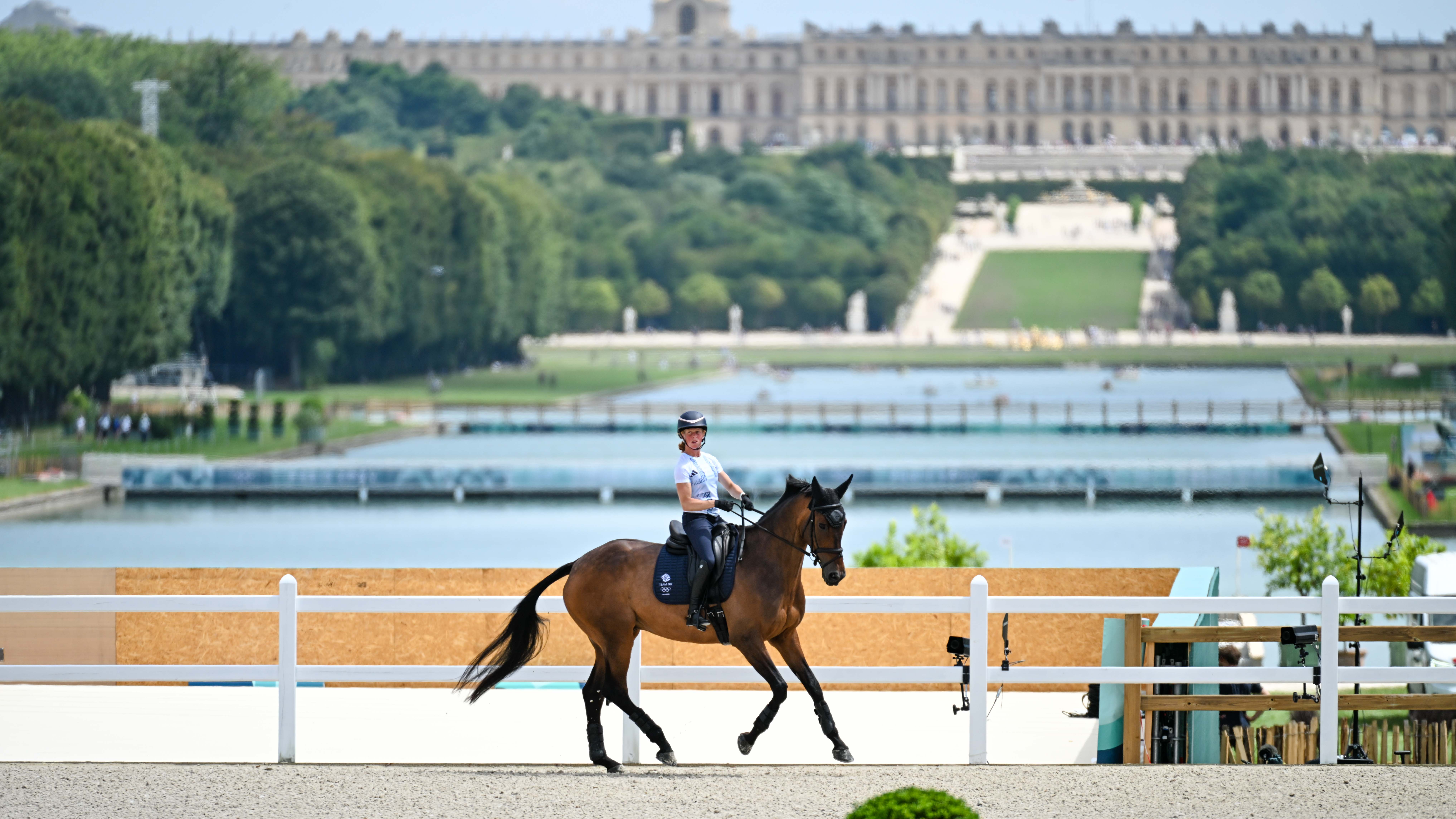 Ros Canter in Versailles: Paris Olympics eventing dressage start times