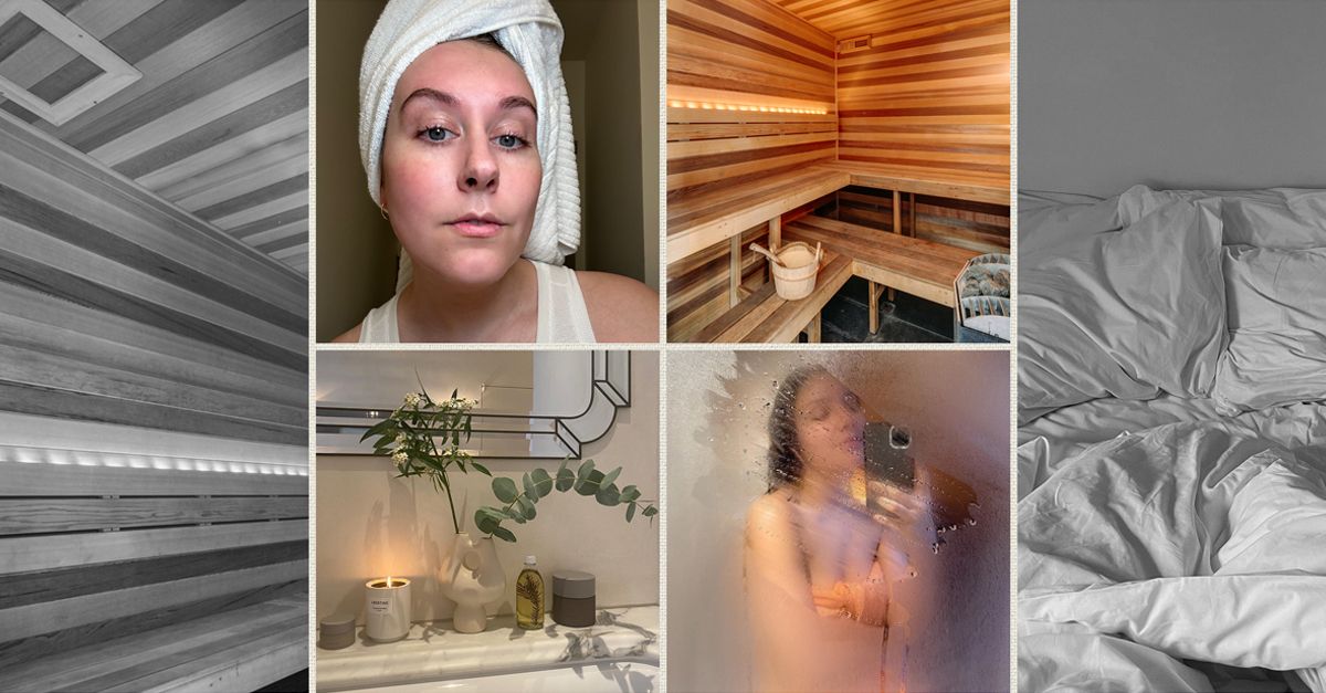 J'ai essayé le combo de plongeon de sauna célèbre sur Internet 