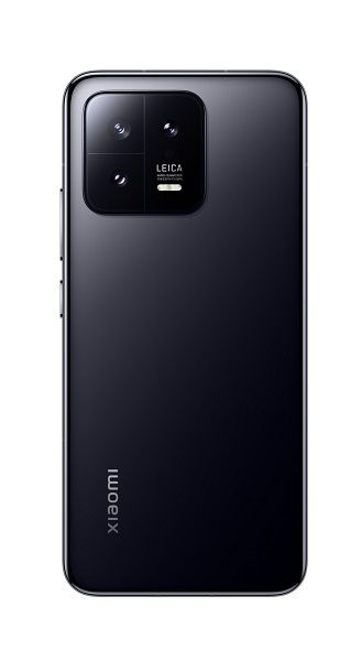 A black Xiaomi 13.