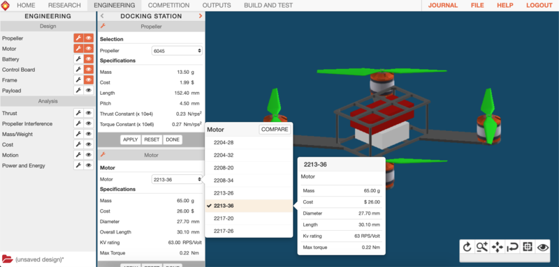 White Box Learning drone app
