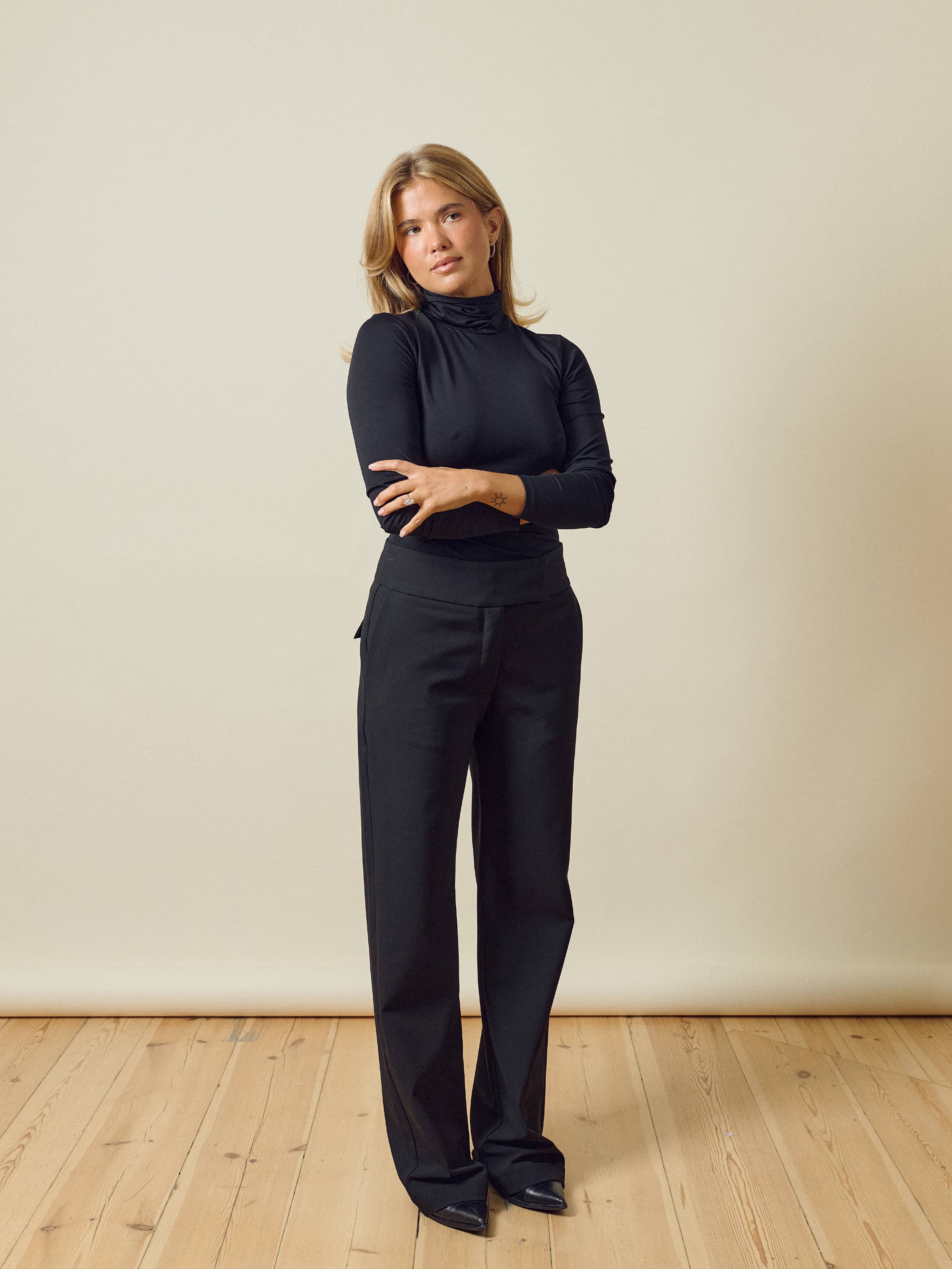 Djerf Avenue Day-To-Day Pants Black