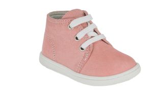 pink girl's shoe