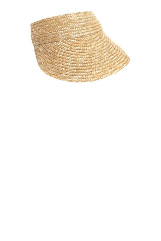 ASOS Straw Visor Hat, £10