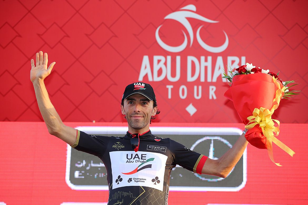 Manuele Mori got into the break and claimed the intermediate sprints jersey