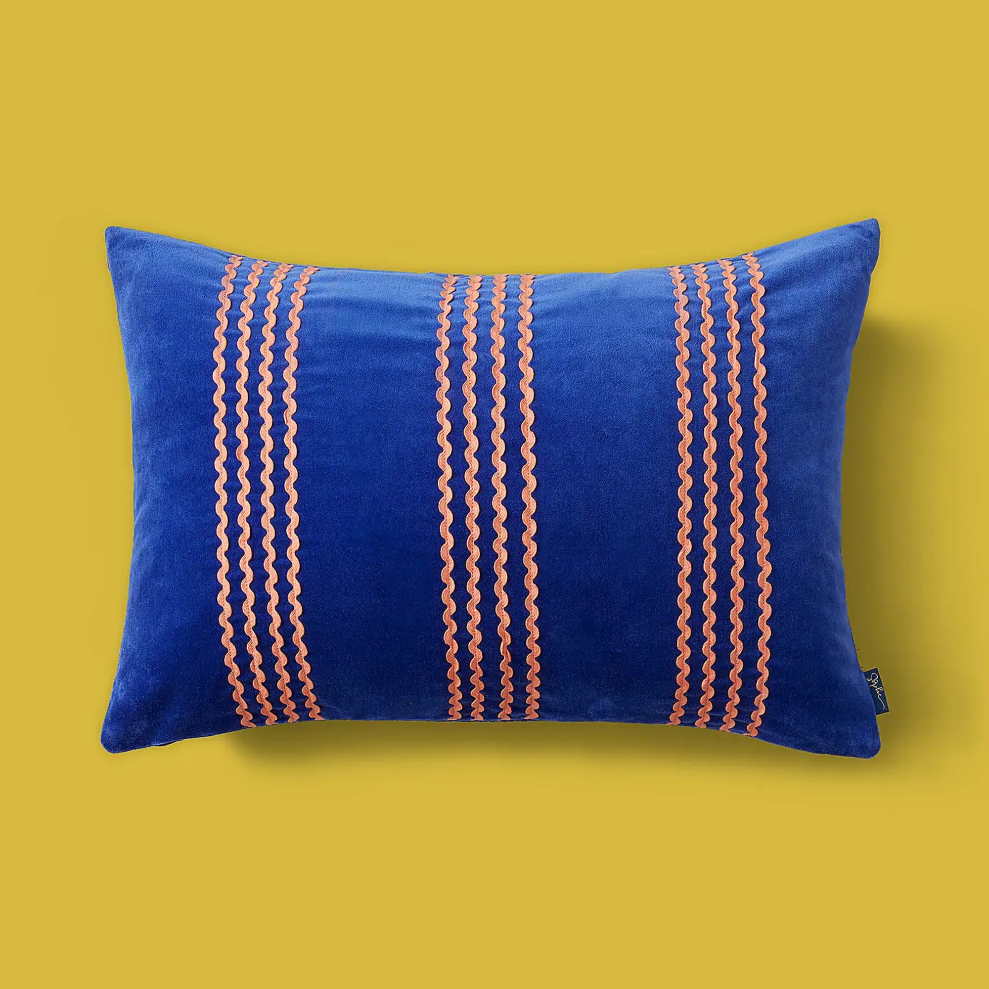 Dunelm x Sophie Robinson Ric Rac Stripe Rectangle Cushion