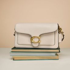 Coach Tabby bag in white leather