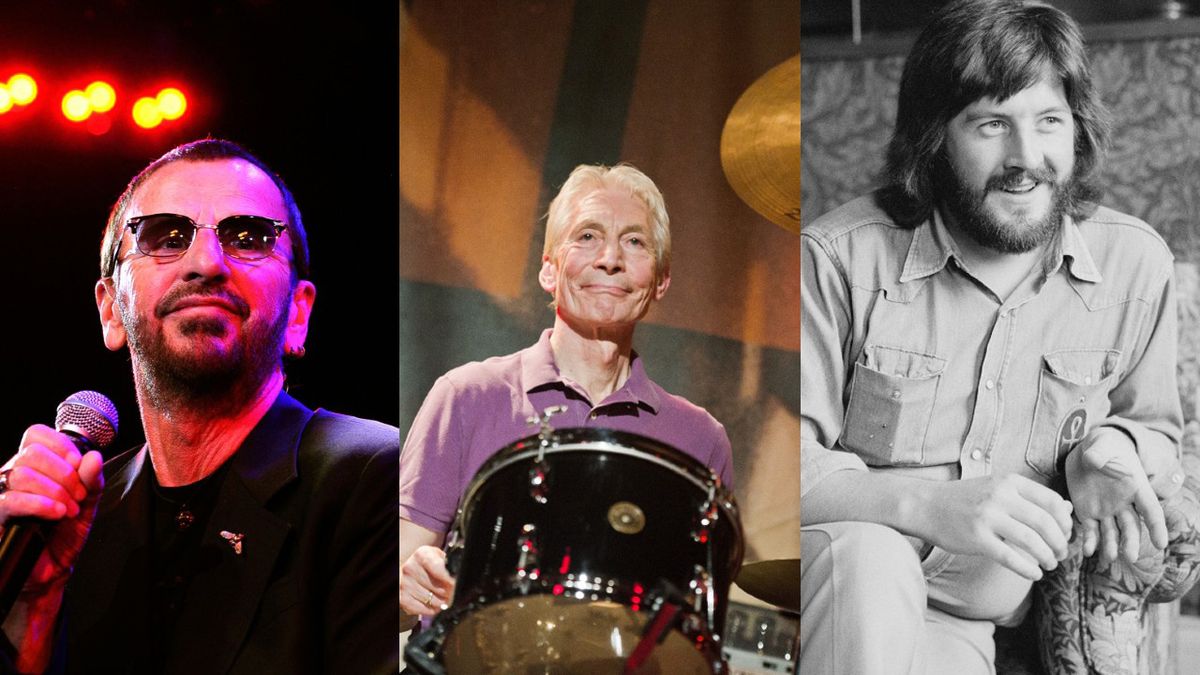 Ringo Starr, Charlie Watts and John Bonham