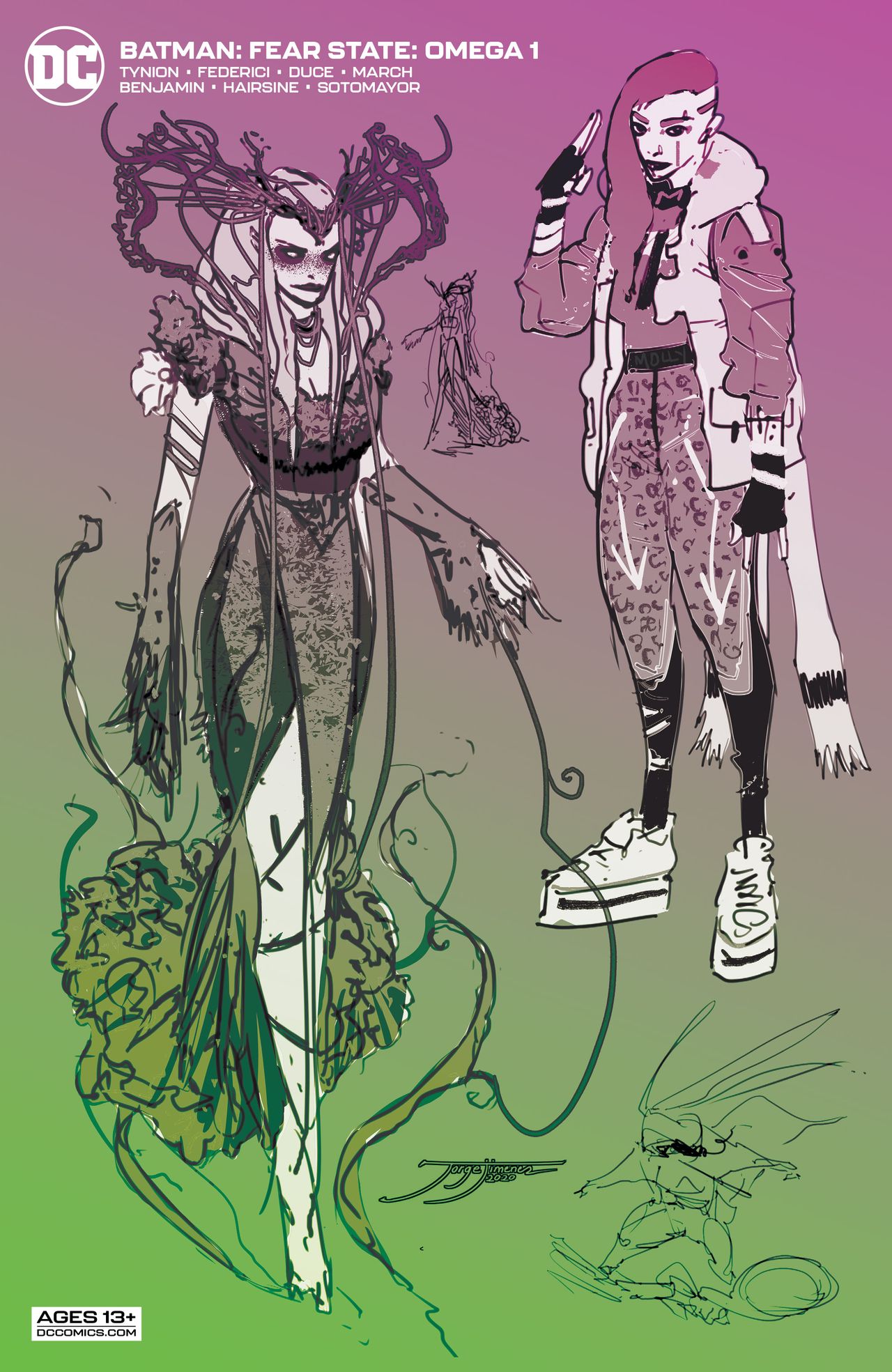 Batman: Fear State - Omega #1 cover
