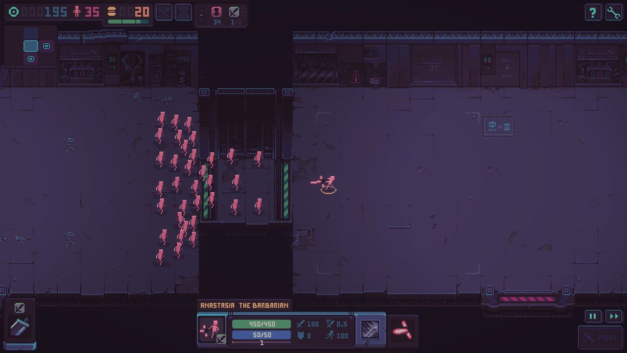 An image from autobattler tactics roguelike Despot's Game