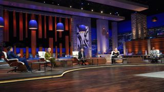 Mark Cuban, Barbara Corcoran, Kevin O'Leary, Lori Greiner and Daymond John on Shark Tank