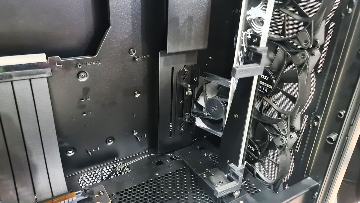 PCIe 5.0 SSD cooling on display at Computex 2023.