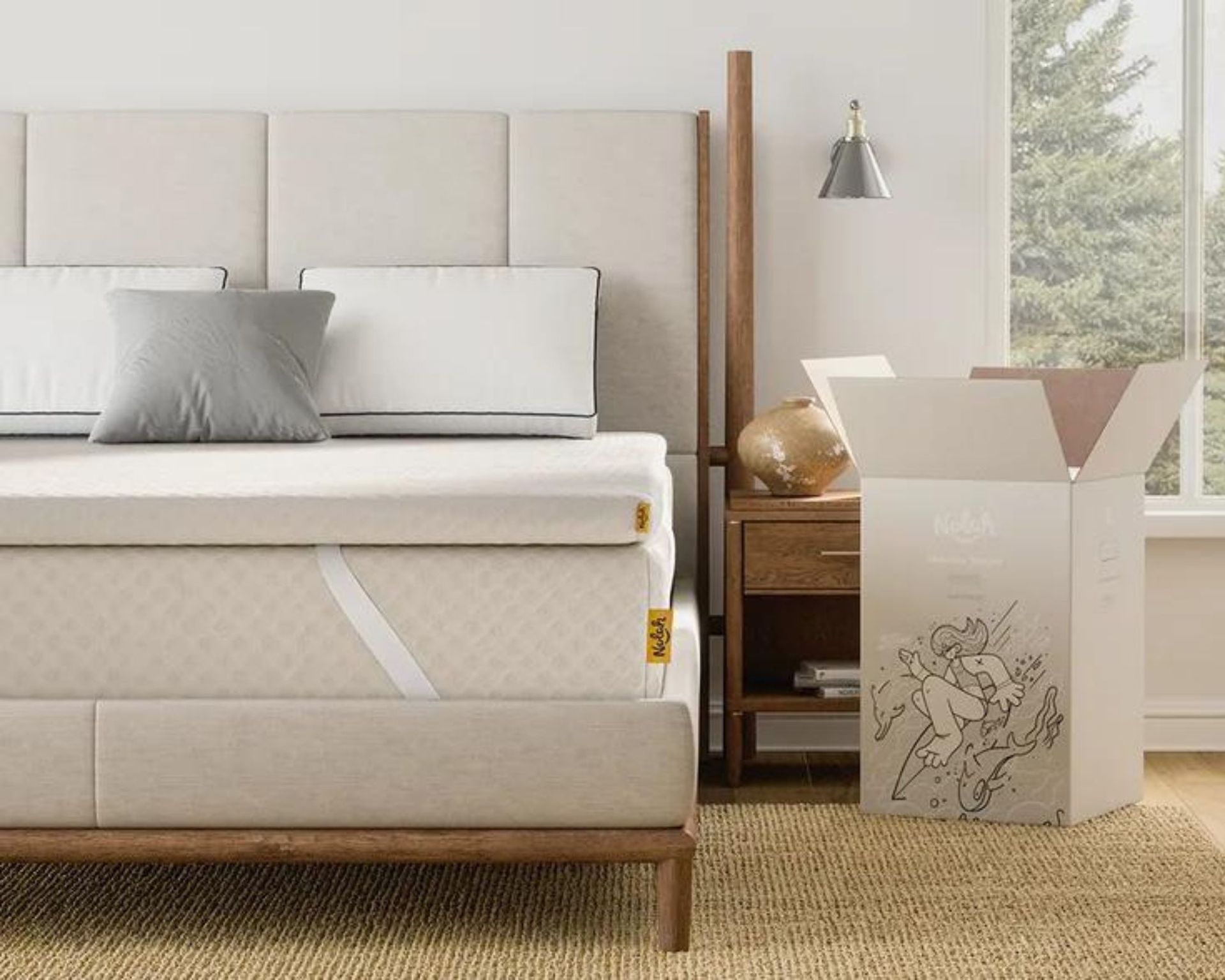 8 amazing mattress toppers to take your bed from lumpy to lush Real Homes