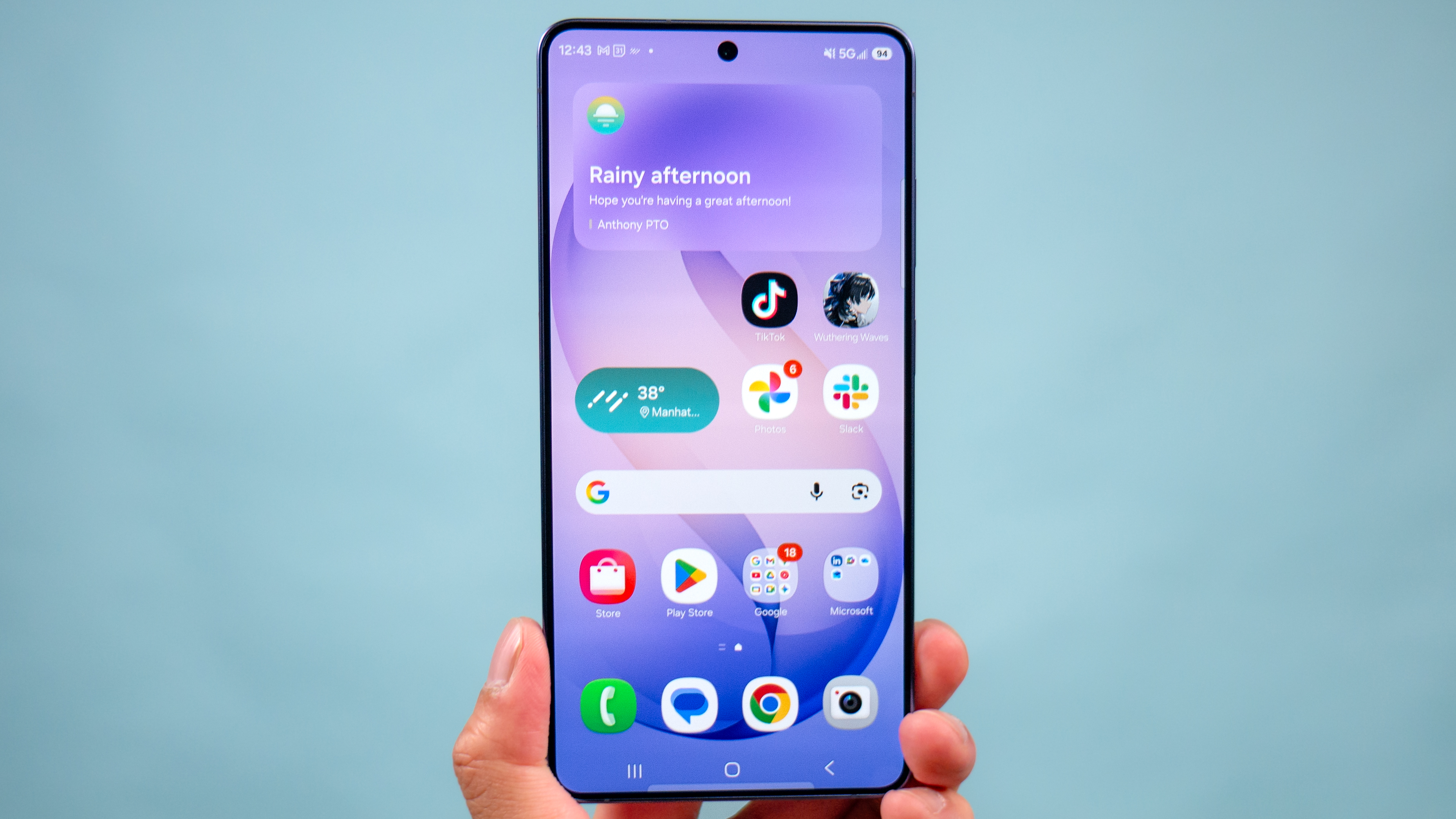 Samsung Galaxy S26 Ultra shown in hand