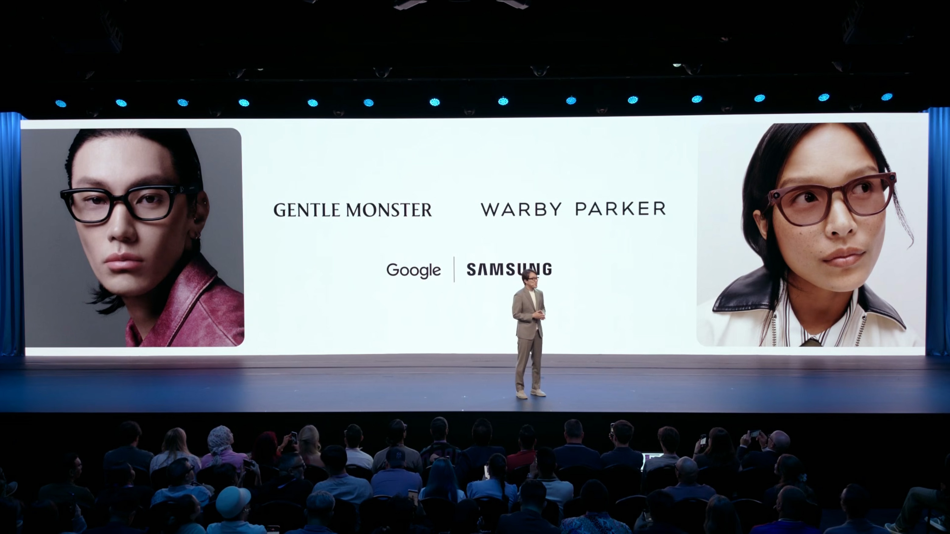 Gentle Monster and Warby Parker at Unpacked July 2026