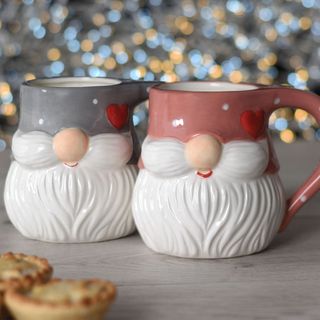 The Range’s new gonk homeware collection, featuring ceramic gonk mugs