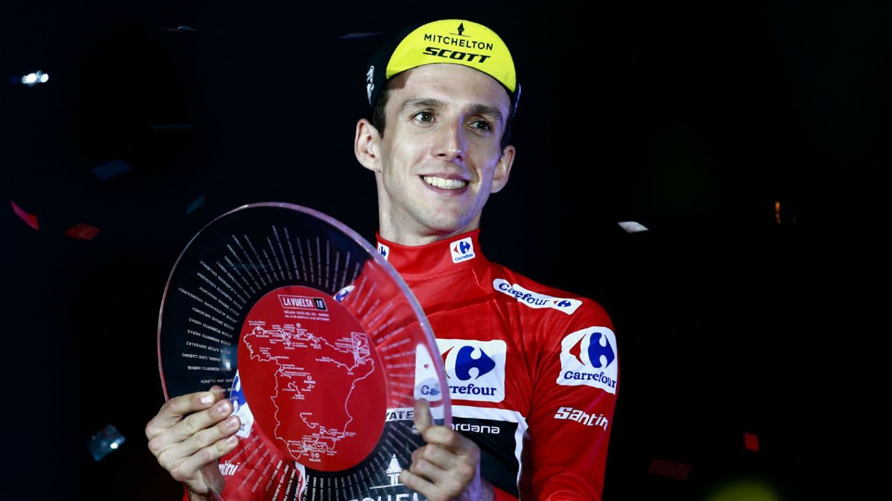 Simon Yates cycling Vuelta a Espana