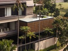 view of tropical Indonesian home SE House