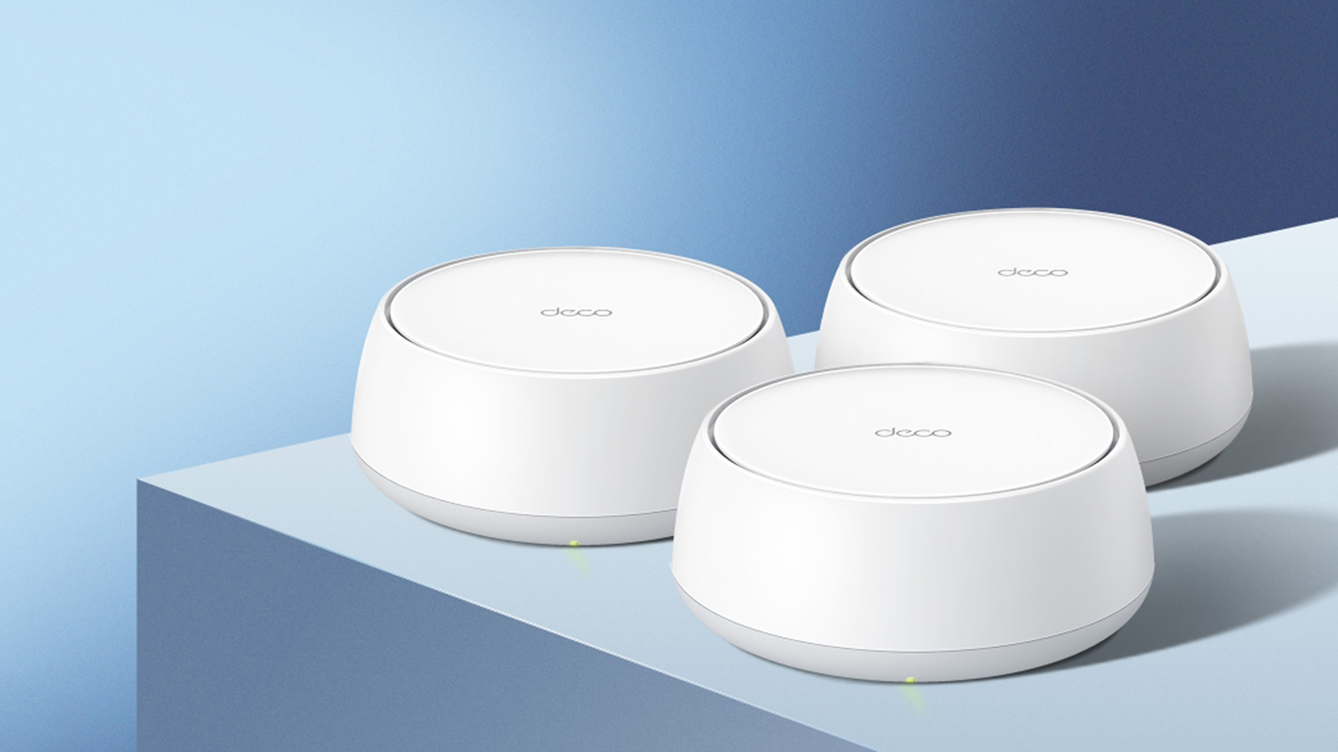 The TP-Link Deco 7 BE25 Dual-Band BE5000 WiFi 7 Mesh Wi-Fi System