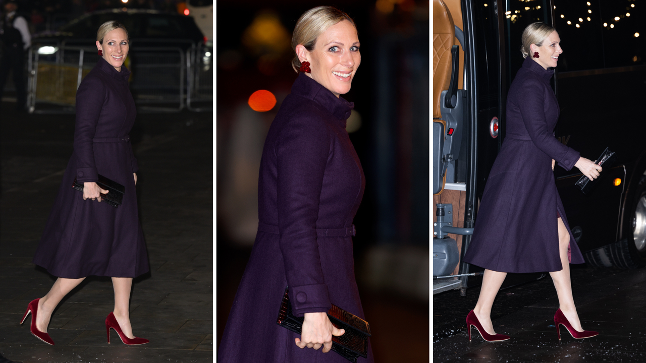 Zara Tindall attends the Together at Christmas carol service 2023