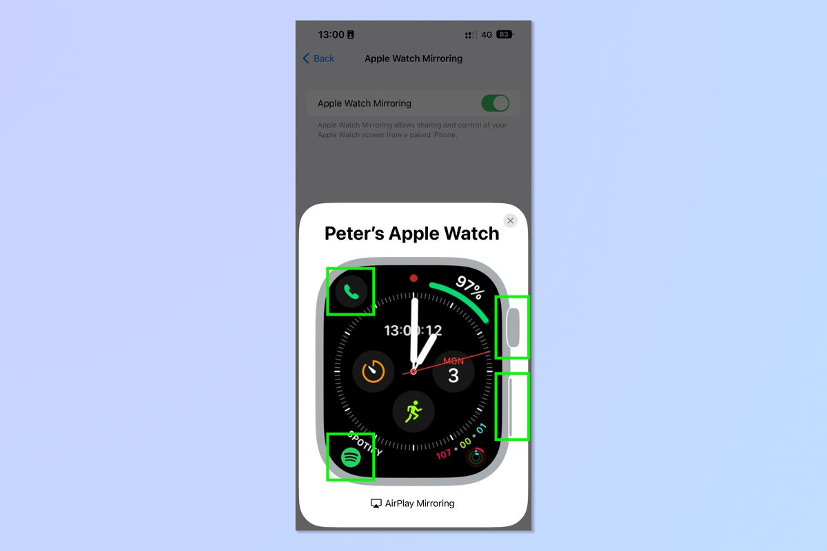 How to use Apple Watch Mirroring on iPhone Tom's Guide