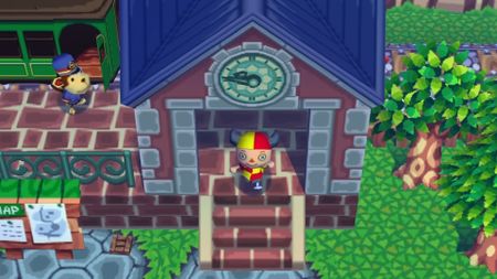 A widescreen image of the Animal Crossing PC port
