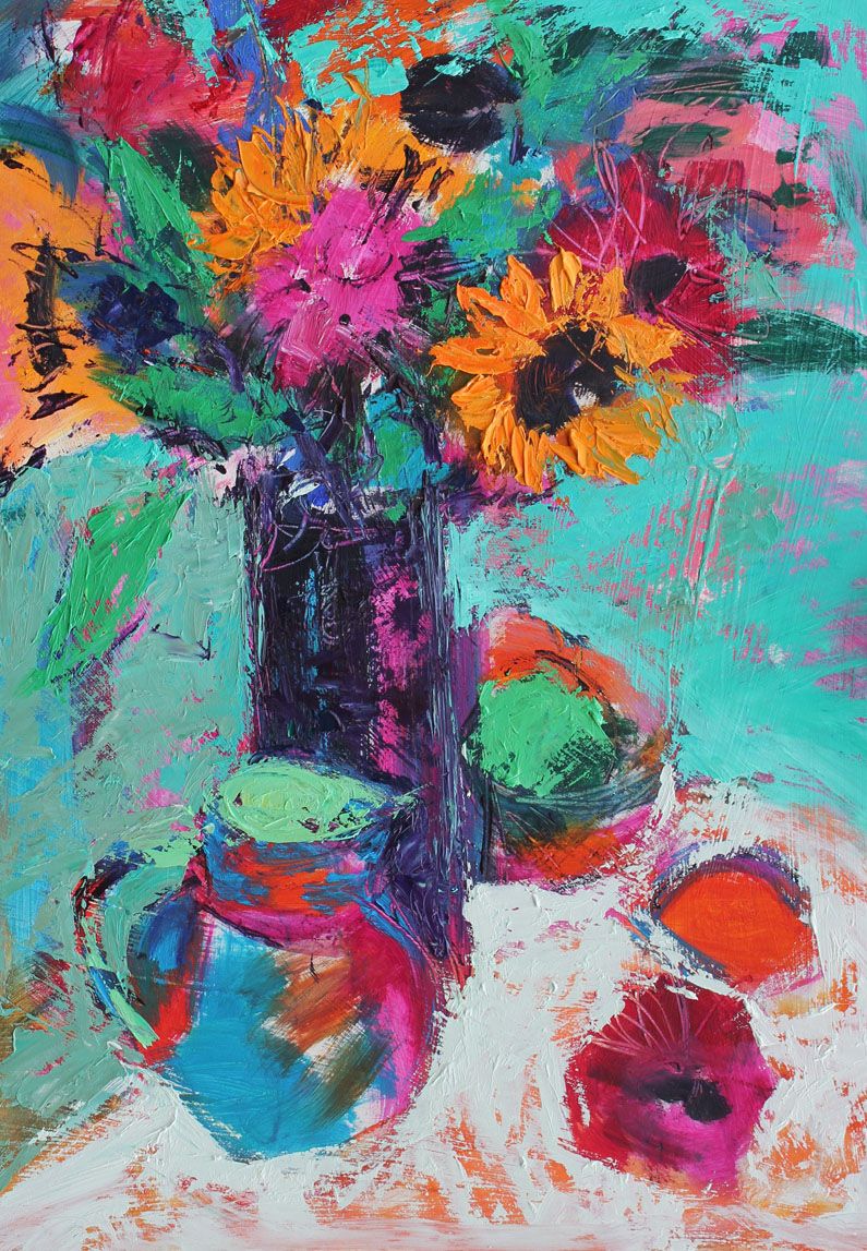 How to paint a vibrant floral still life | Creative Bloq