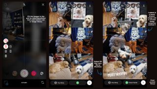 Instagram Stories multiple images