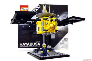 LEGO’s Hayabusa Asteroid Spacecraft 