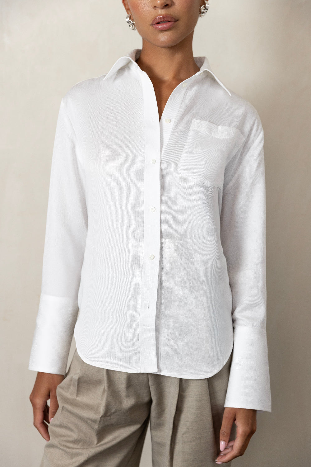 The Perfect White Shirt - Xs