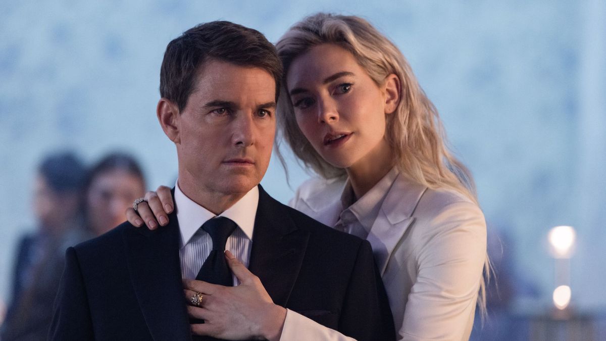 Tom Cruise and Vanessa Kirby in Mission: Impossible - Dead Reckoning Part One