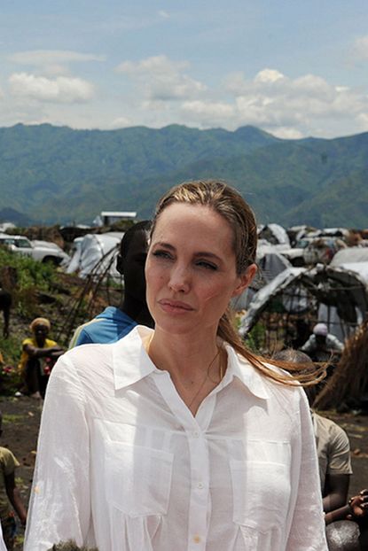 Angelina Jolie and William Hague