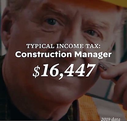 Joe Biden ad on Trump's income tax