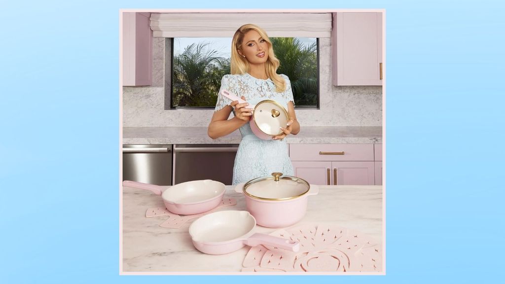 Walmart's Paris Hilton kitchen set is a pink dream | Real Homes