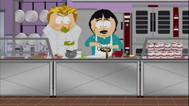 Gordon Ramsay and Jamie Oliver get South Park&#039;d