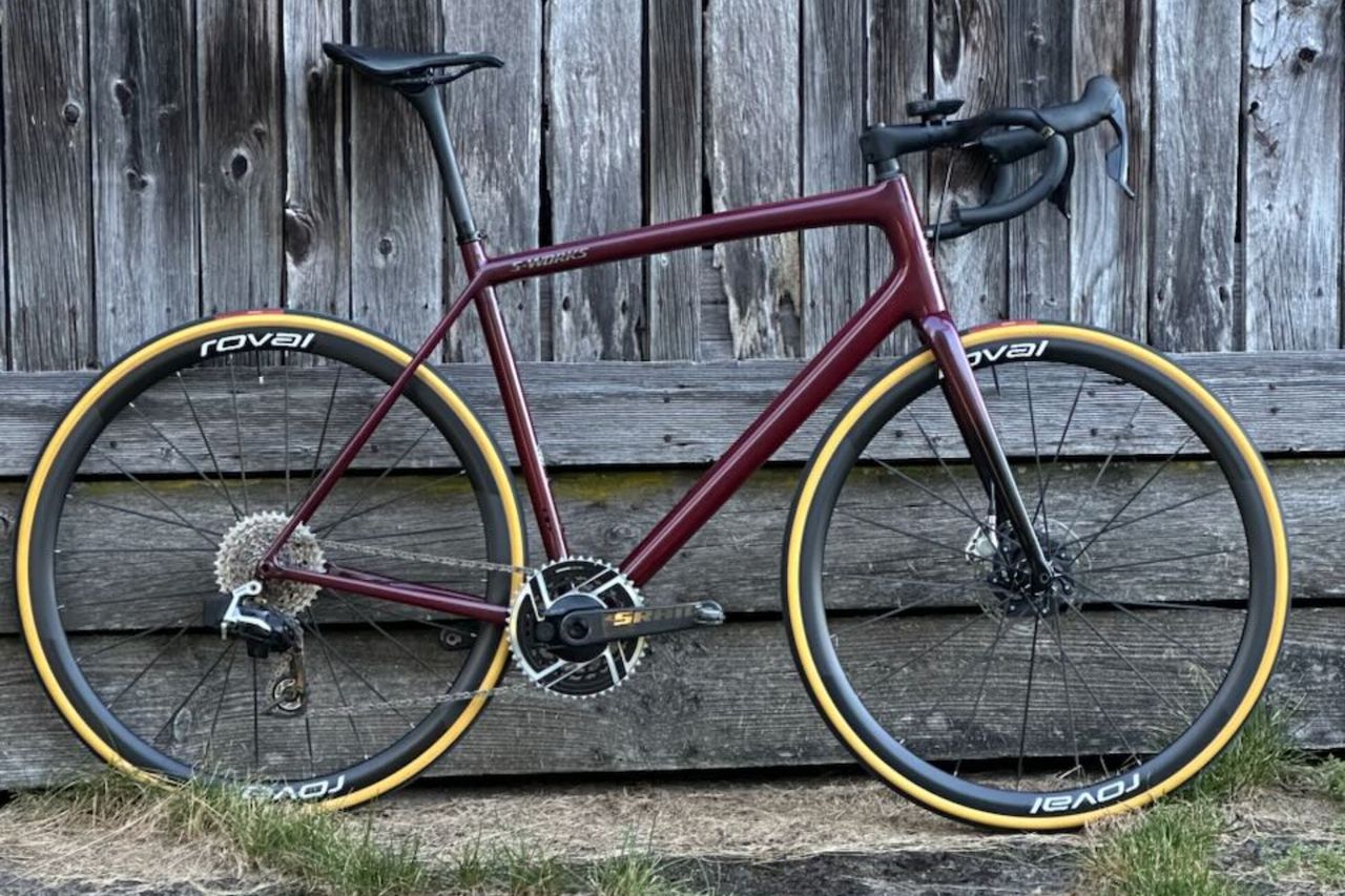 Ian Boswell's hill-climb bike for Mt. Washington