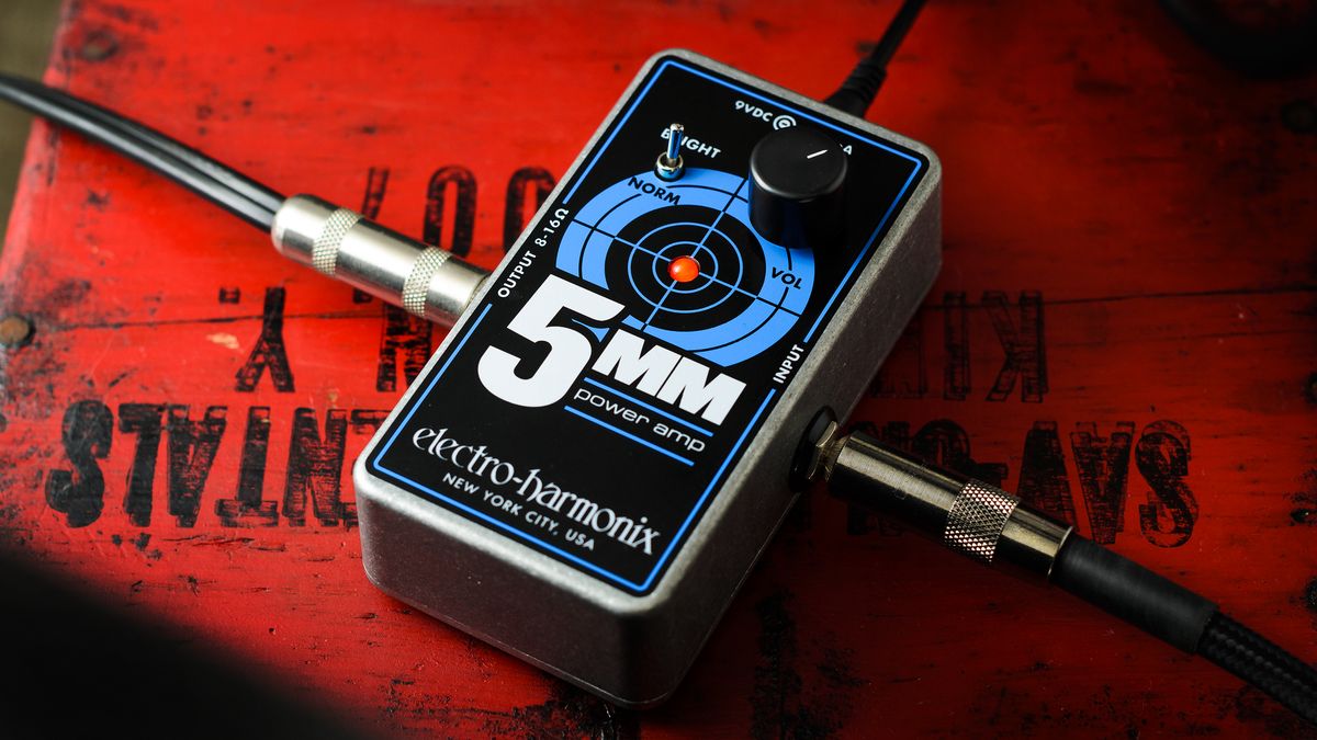Go from sparkly cleans to raw bluesy grit with Electro-Harmonix's 