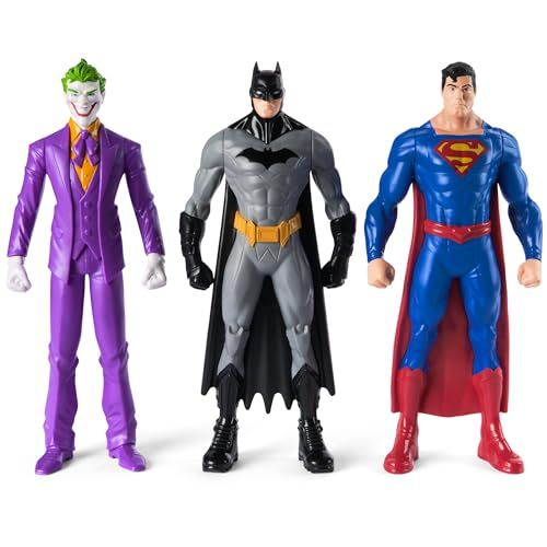 Batman, Superman, and the Joker Action Figure Gift Set