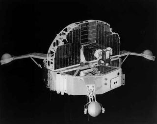 NASA's first Orbiting Solar Observatory spacecraft launched on March 7, 1962 to study the sun.