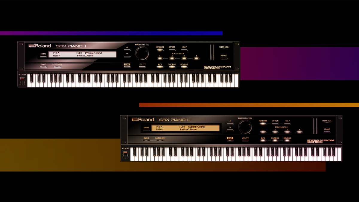Roland SRX pianos
