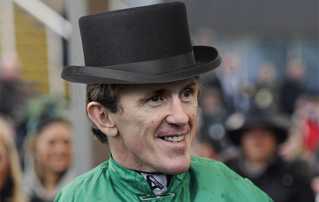 AP McCoy tries derssage