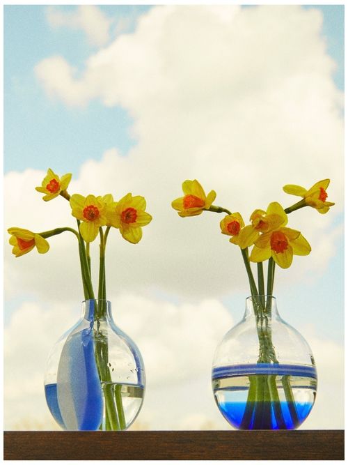 Hand-Blown Murano Glass Bud Vase&nbsp;