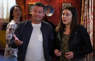 Louise throws a party for Bex in Eastenders