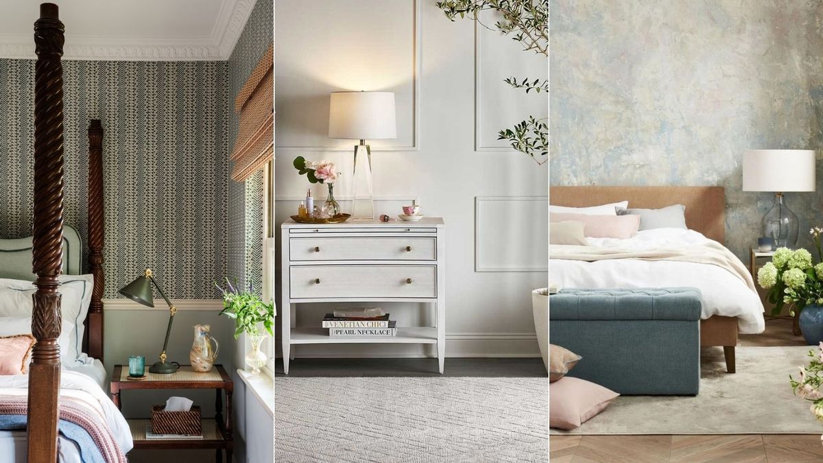5 ways to conceal clutter in the bedroom, for the illusion of an orderly space
