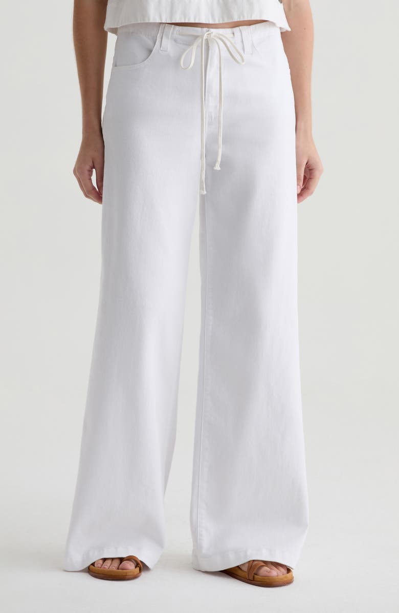 Stella Drawstring Wide Leg Jeans
