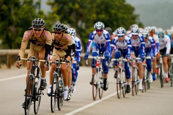 The Katusha team started to come to the front to help with the chase.